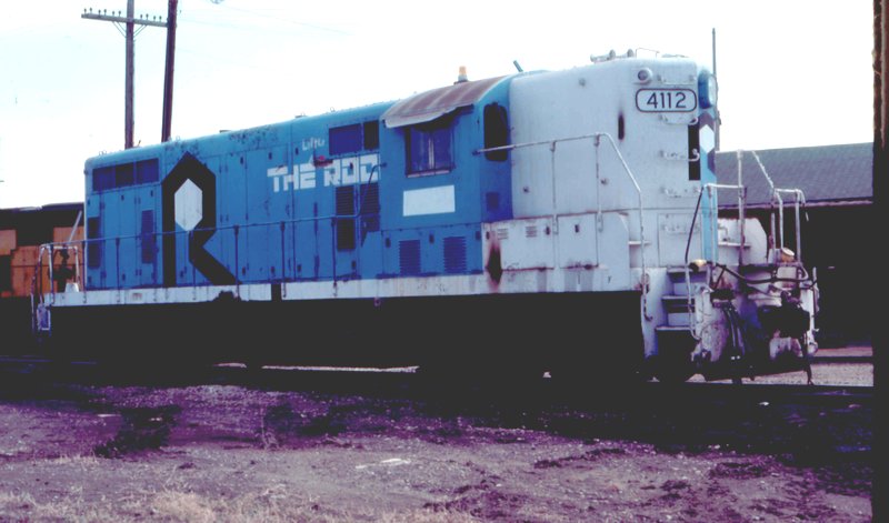 CNW 4112 still in Rock Island Paint